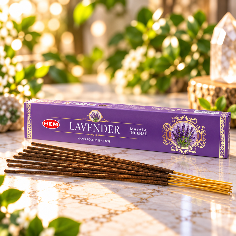 Hem Lavender Masala Sticks 15g | Carpe Diem With Remi