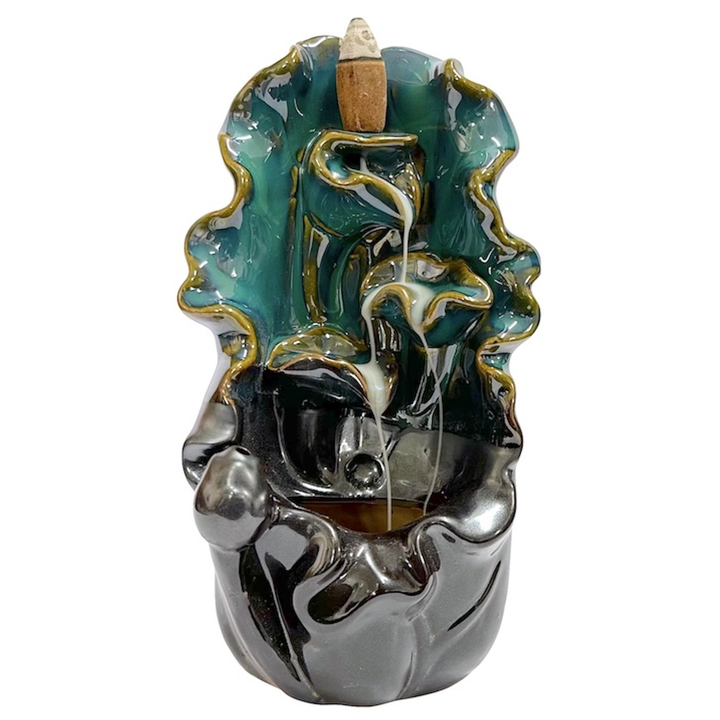 Backflow Burner Lily Pad Ceramic Large