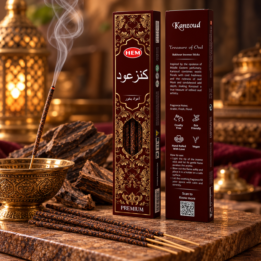 Hem Kanzoud Premium Incense Sticks | Carpe Diem With Remi