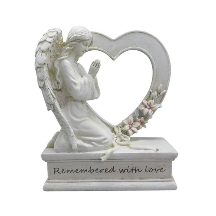 Heart Angel Memorial 16 cm