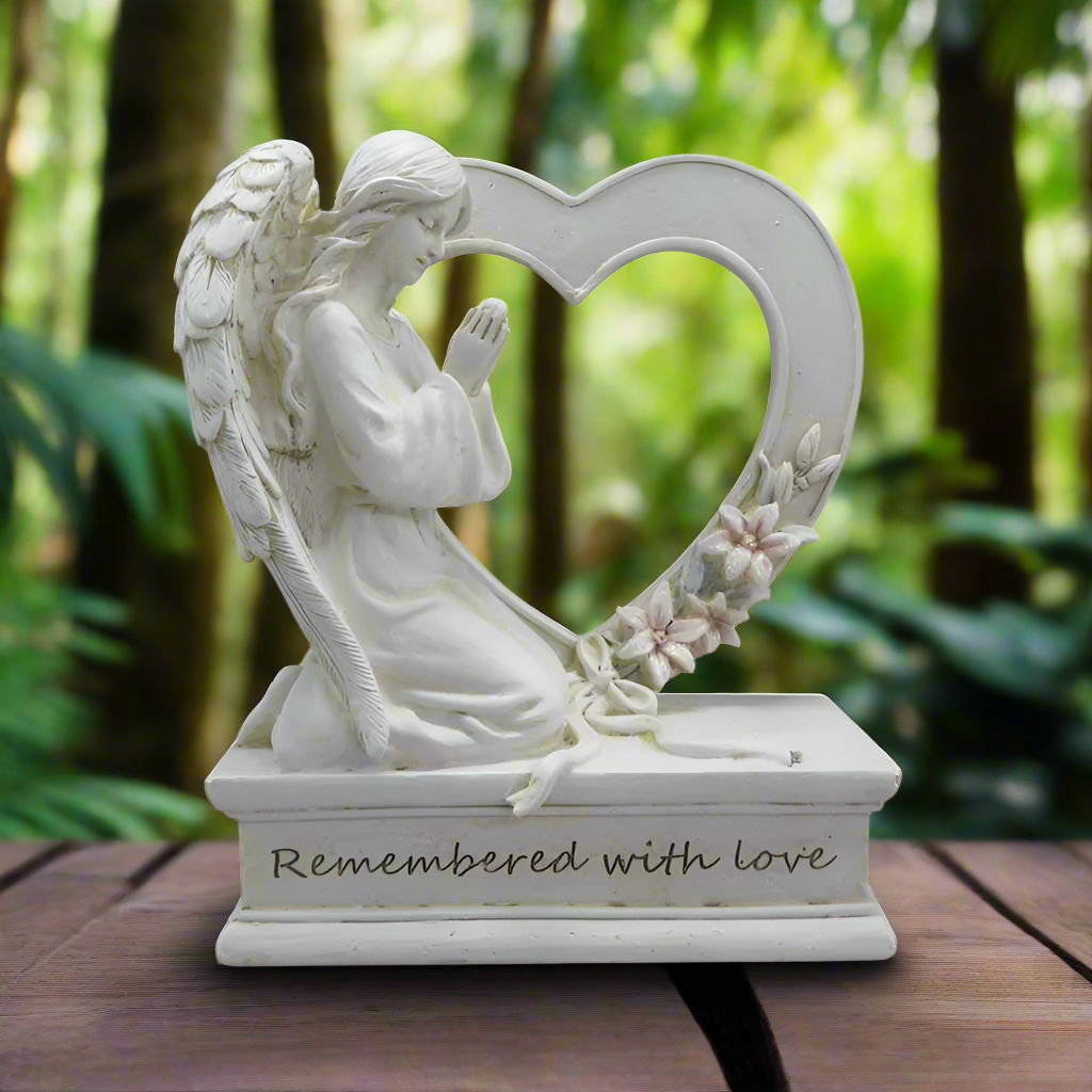 Heart Angel Memorial 16 cm