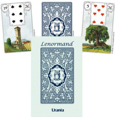 Mlle Lenormand Blue Owl Oracle Cards