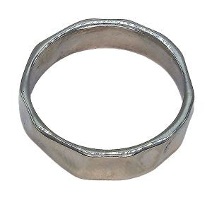Ring Stainless Steel Faceted | Carpe Diem With Remi