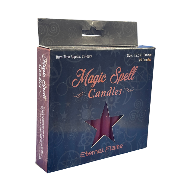 Magic Spell Candle Brown 20 Pack