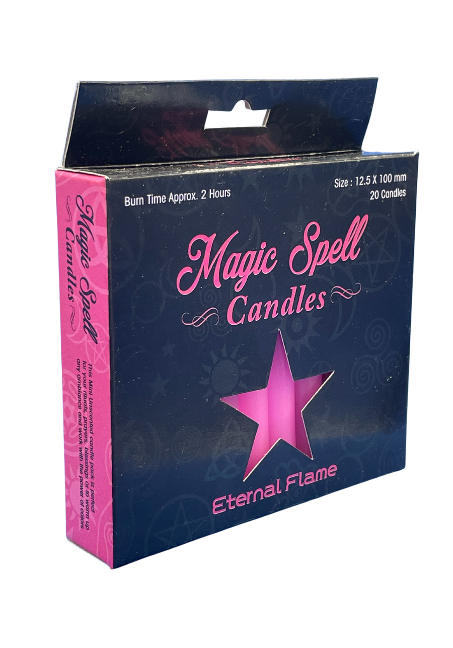 Magic Spell Candle Pink 20 Pack | Carpe Diem with Remi