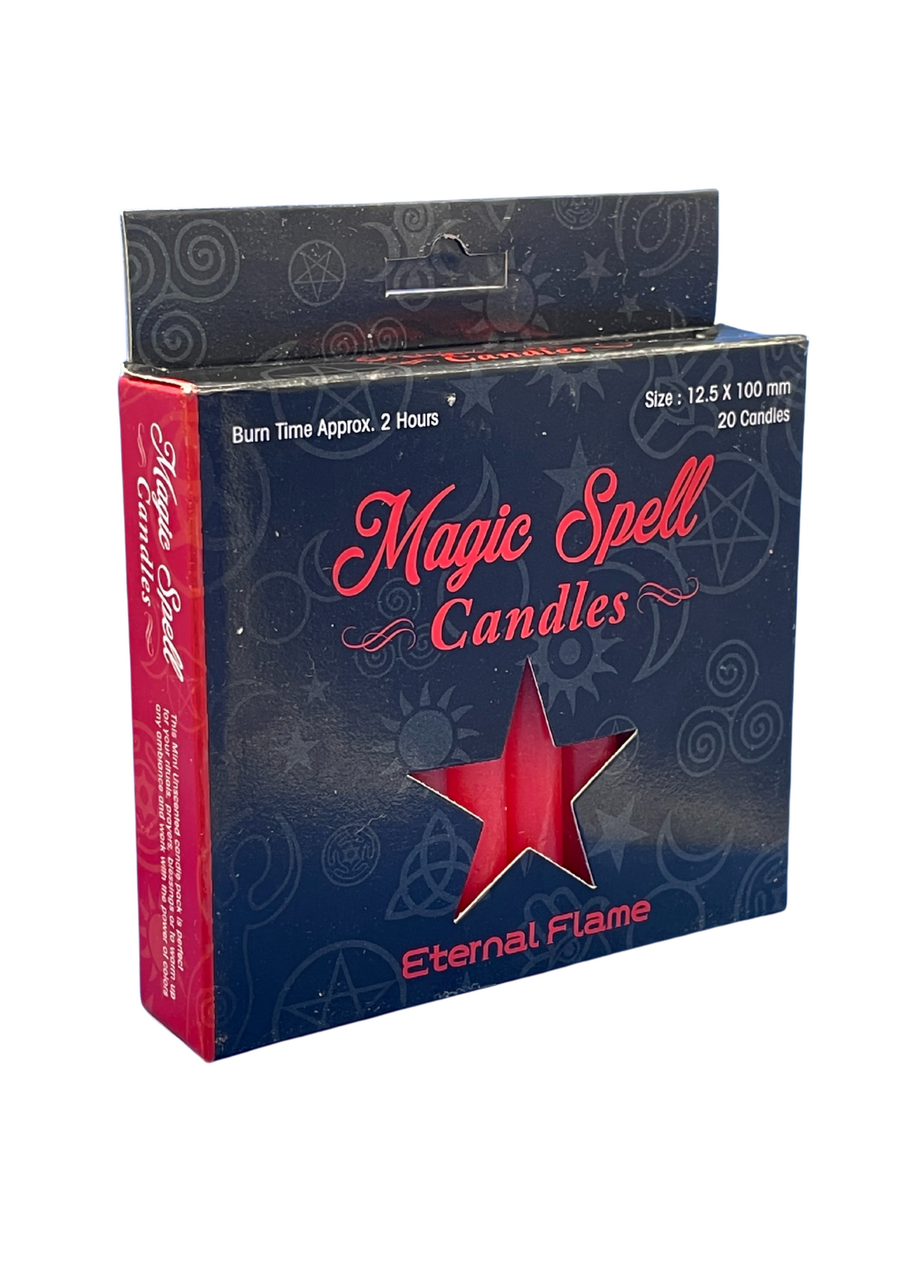 Magic Spell Candle Red 20 Pack | Carpe Diem with Remi