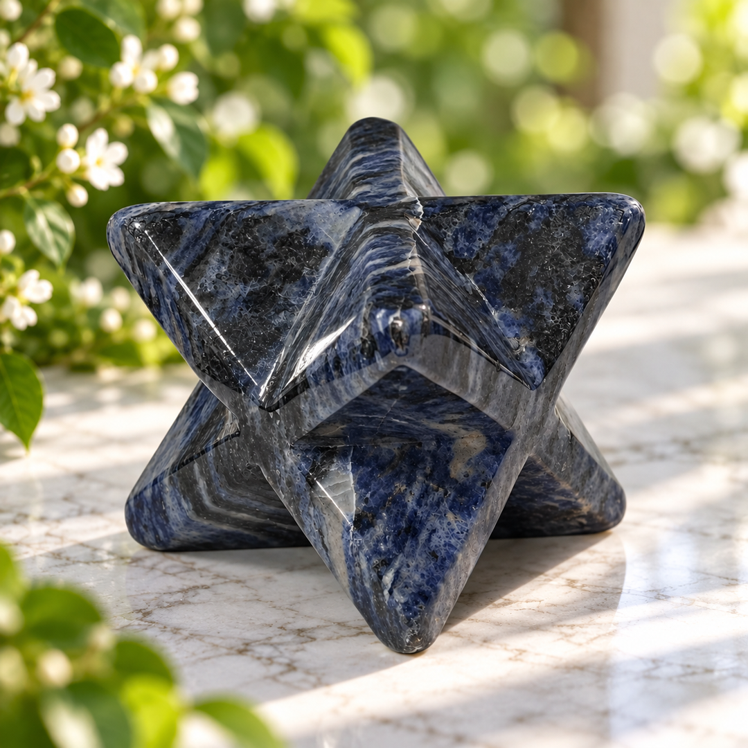 Merkaba Sodalite 8.0 cm | Carpe Diem With Remi