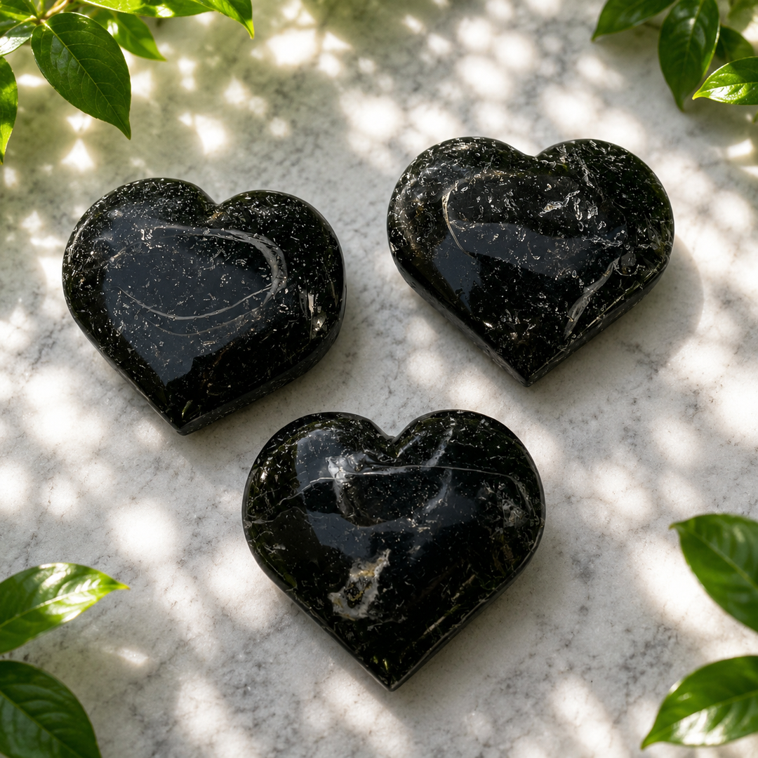 Heart Moss Agate 6 cm