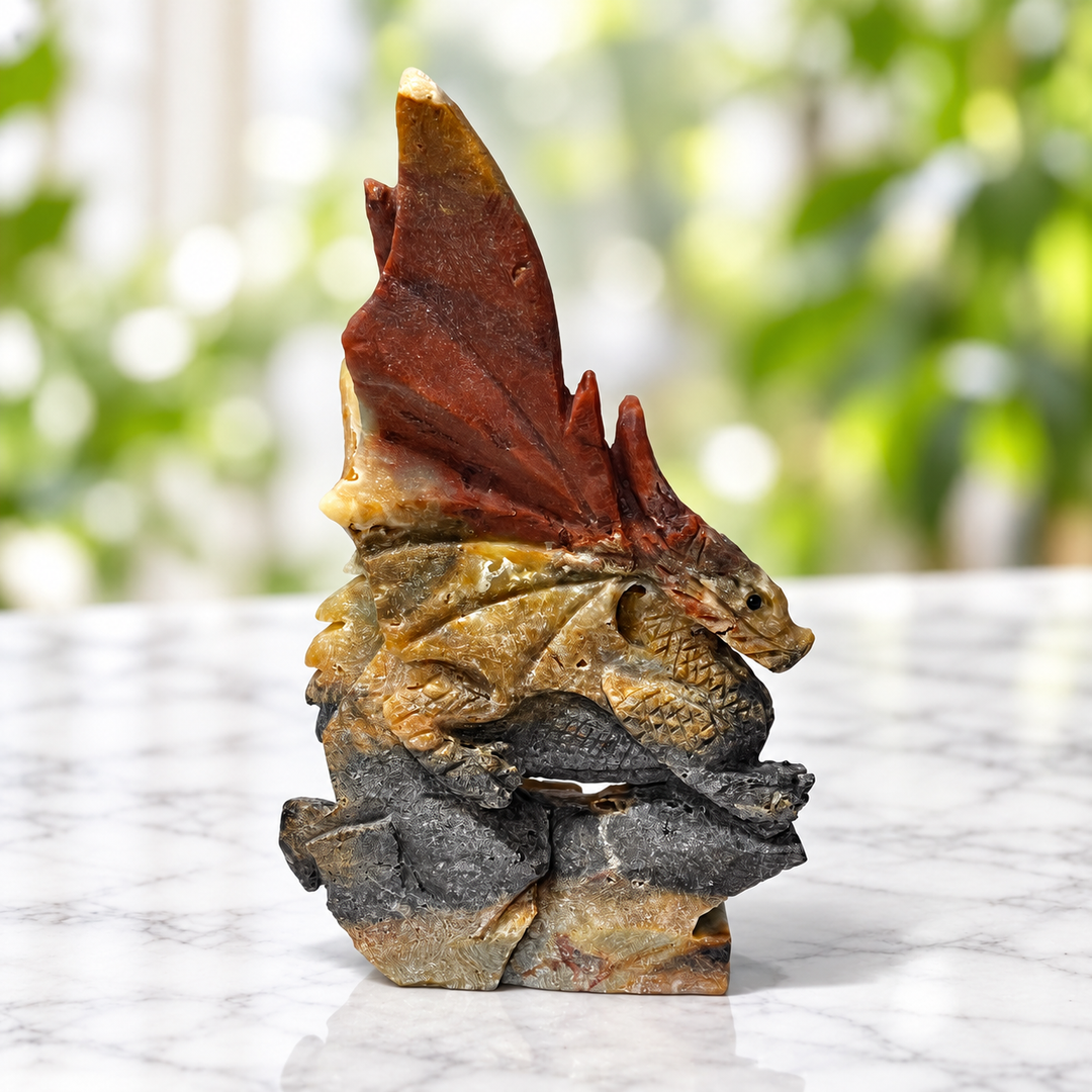 Dragon Caribbean Calcite 20.5 cm