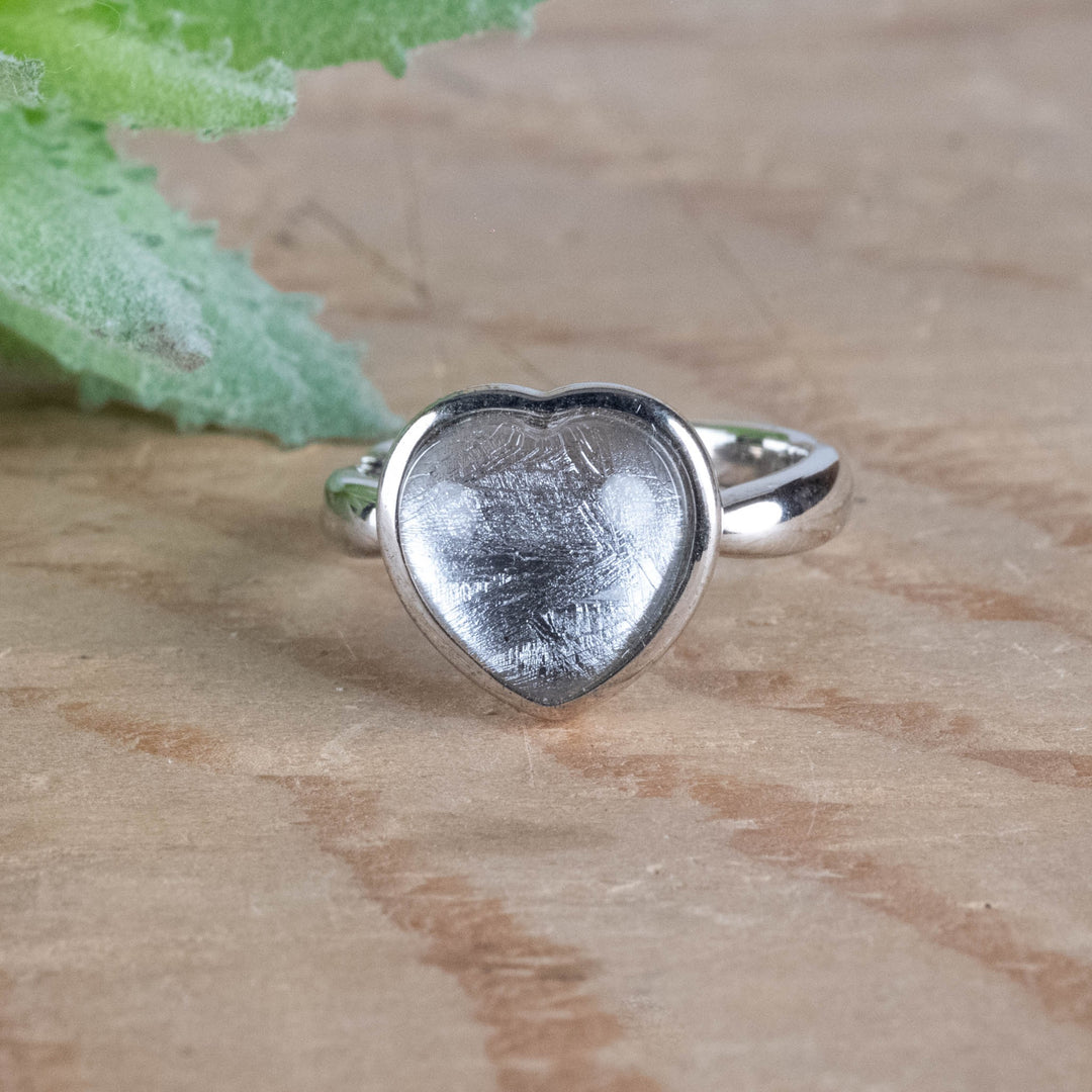 Ring Meteorite Muonionalusta Heart