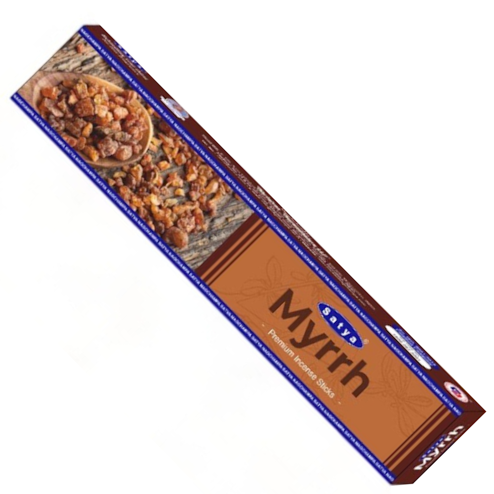 Satya Myrrh Premium Incense Sticks 15g