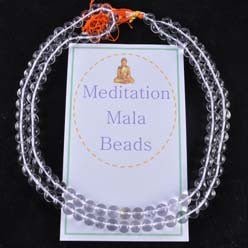 Mala Beads Clear Quartz Meditation | Carpe Diem with Remi