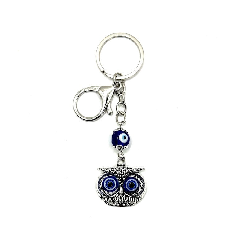 Keyring Owl Evil Eye