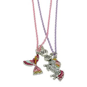 Necklace Unicorn and Mermaid Tail BFF set | Carpe Diem With Remi