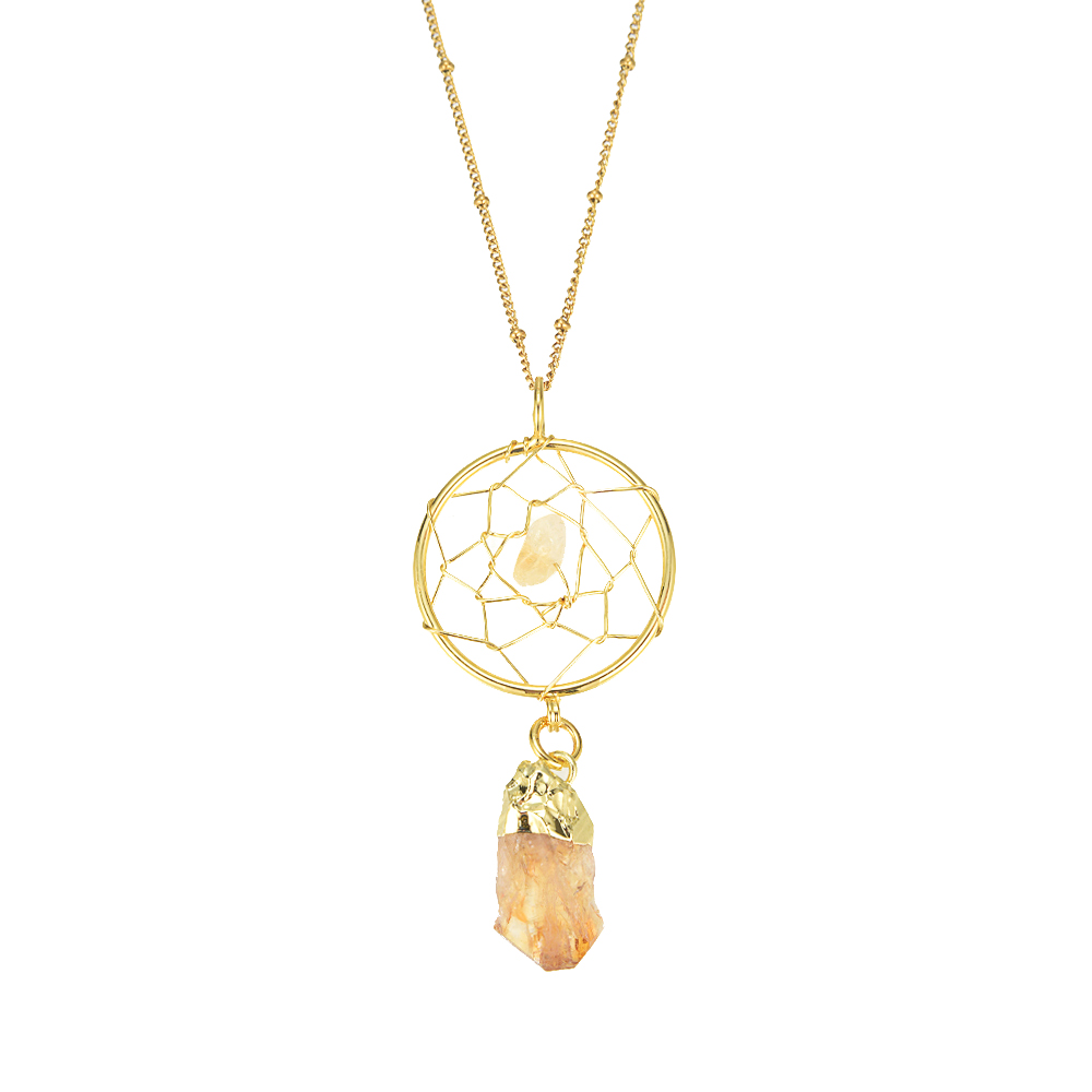 Pendant Topaz Dream Catcher