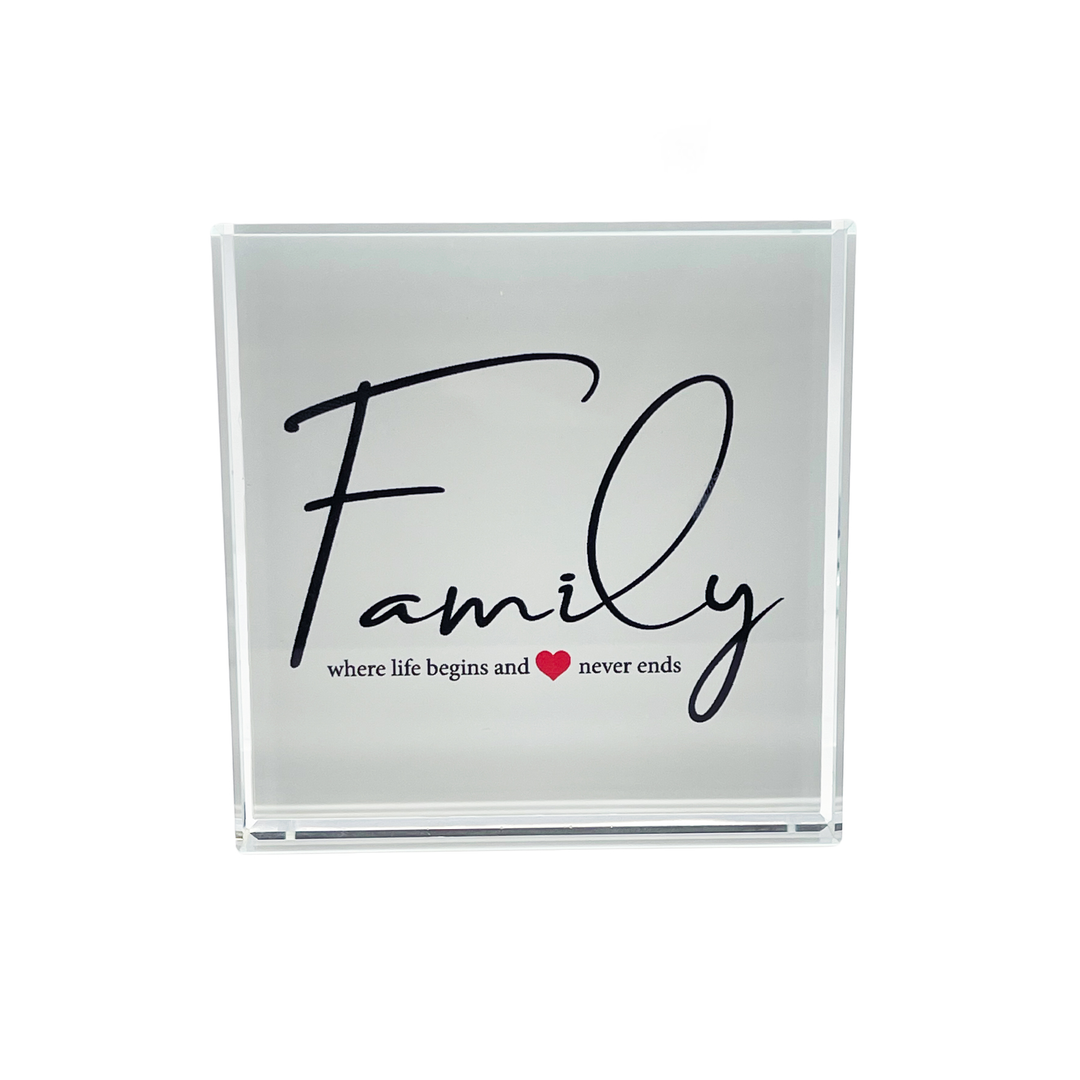 Plaque Memorial Family