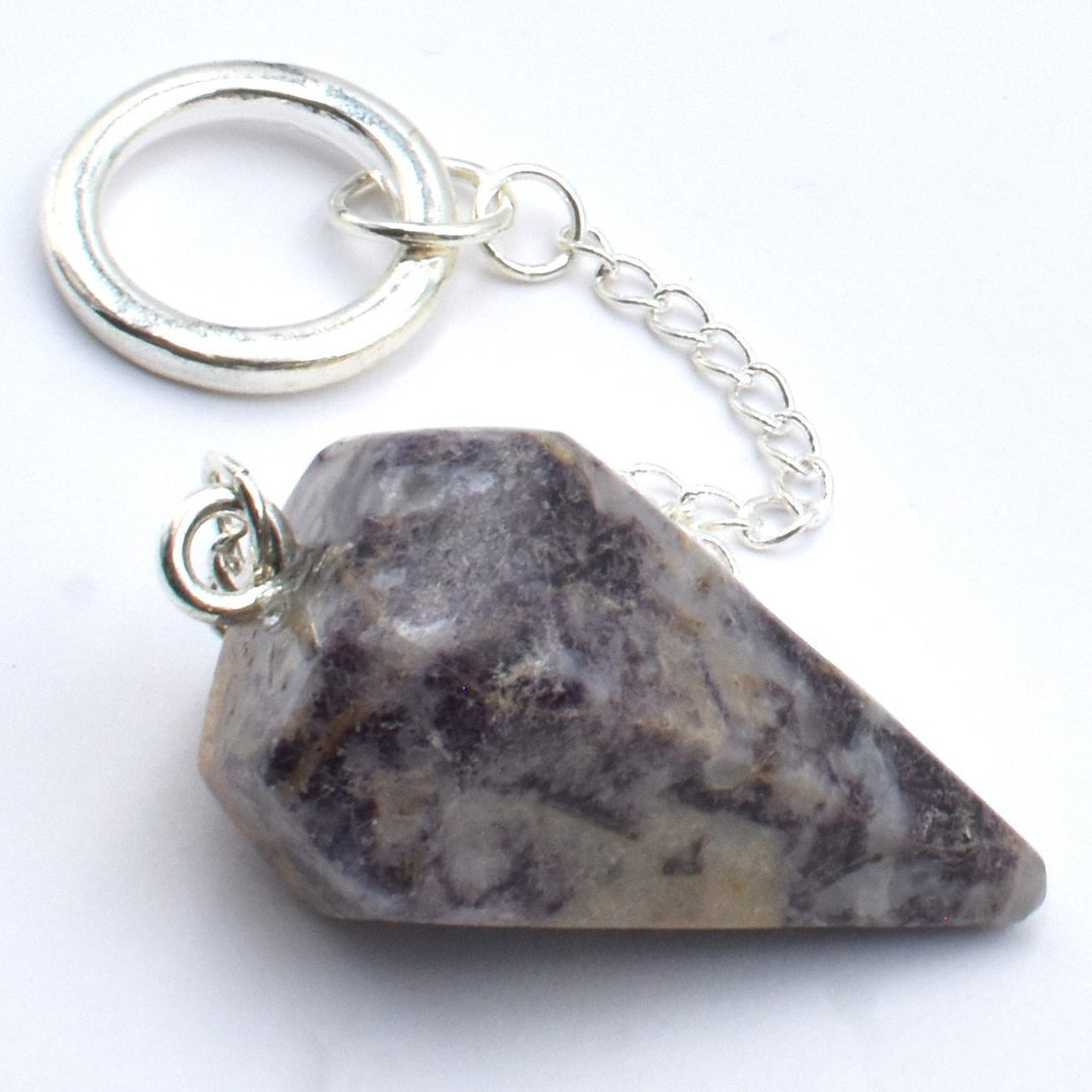 Pendulum Purple Flower Jasper | Carpe Diem with Remi