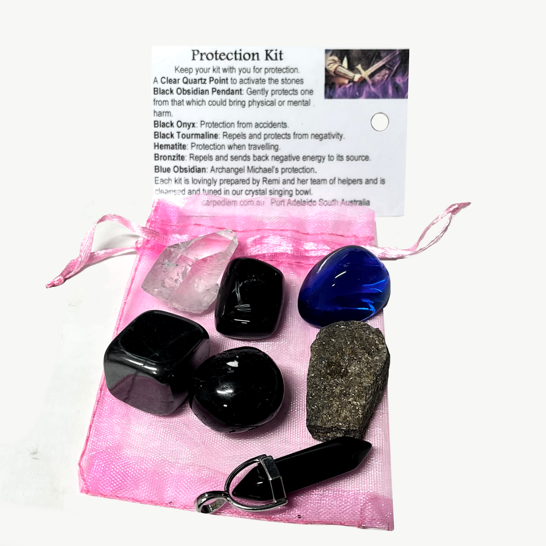 Protection Crystal Kit | Carpe Diem With Remi