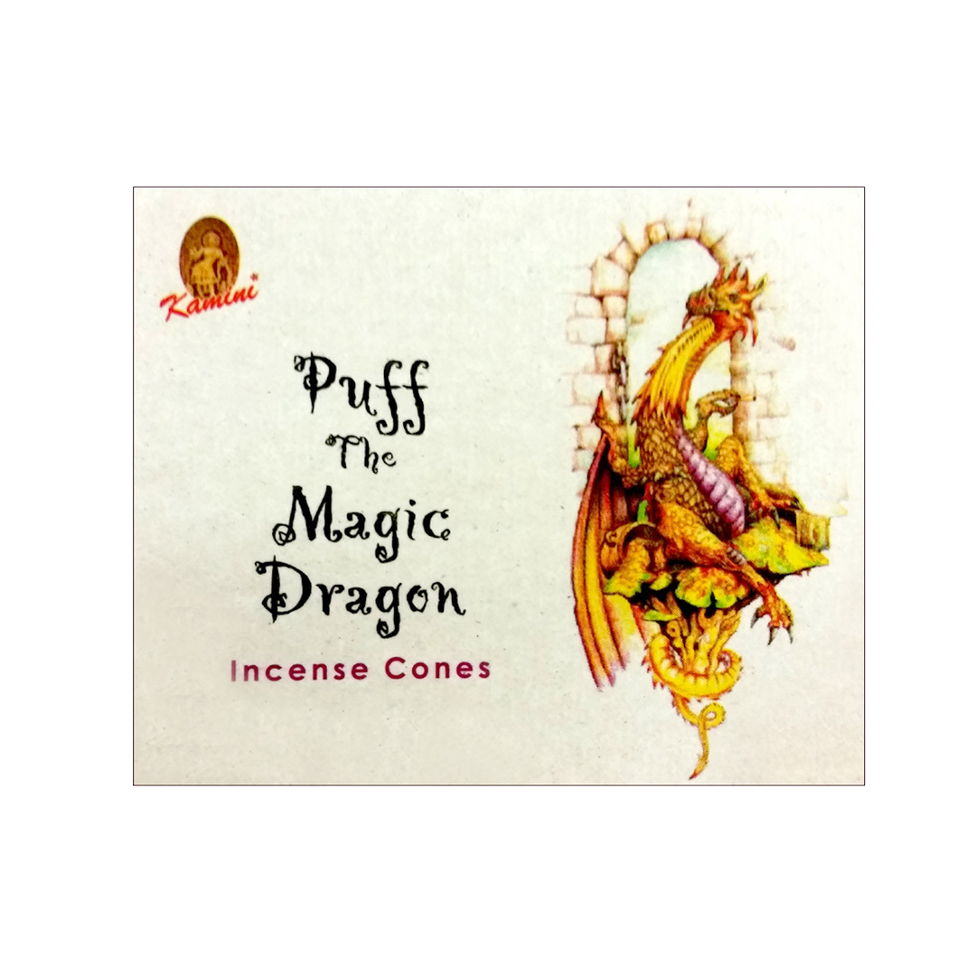 Kamini Puff the Magic Dragon Incense Cones
