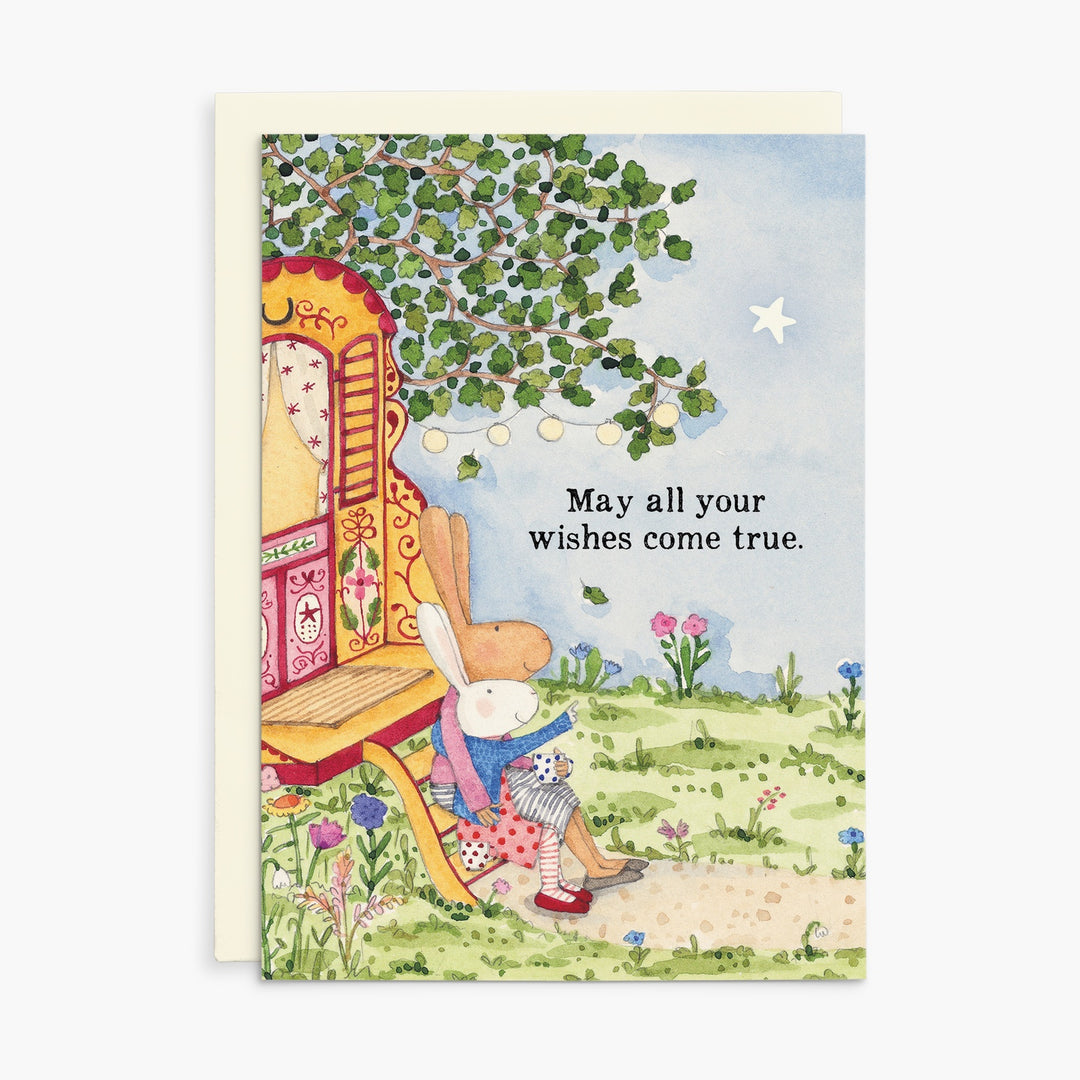 Card May All Your Wishes Come True