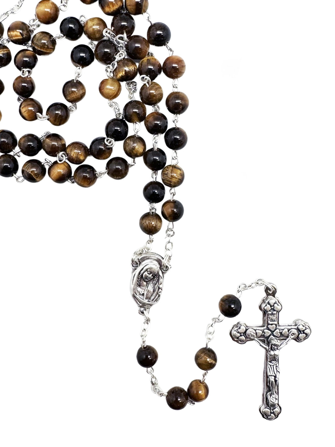 Rosary Bead Tiger Eye