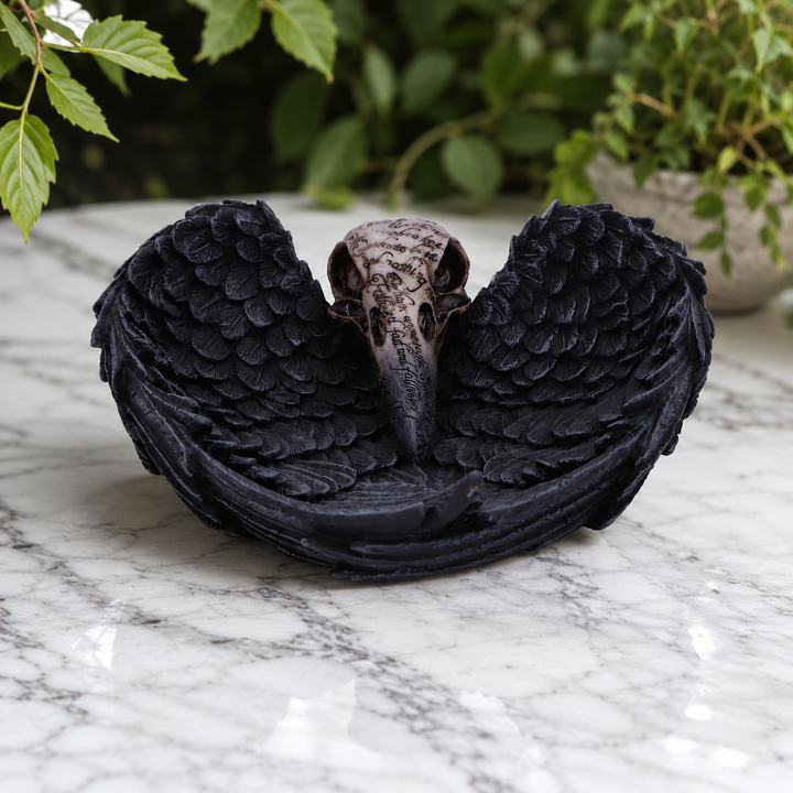Trinket Holder Edgar’s Raven 17cm | Carpe Diem With Remi