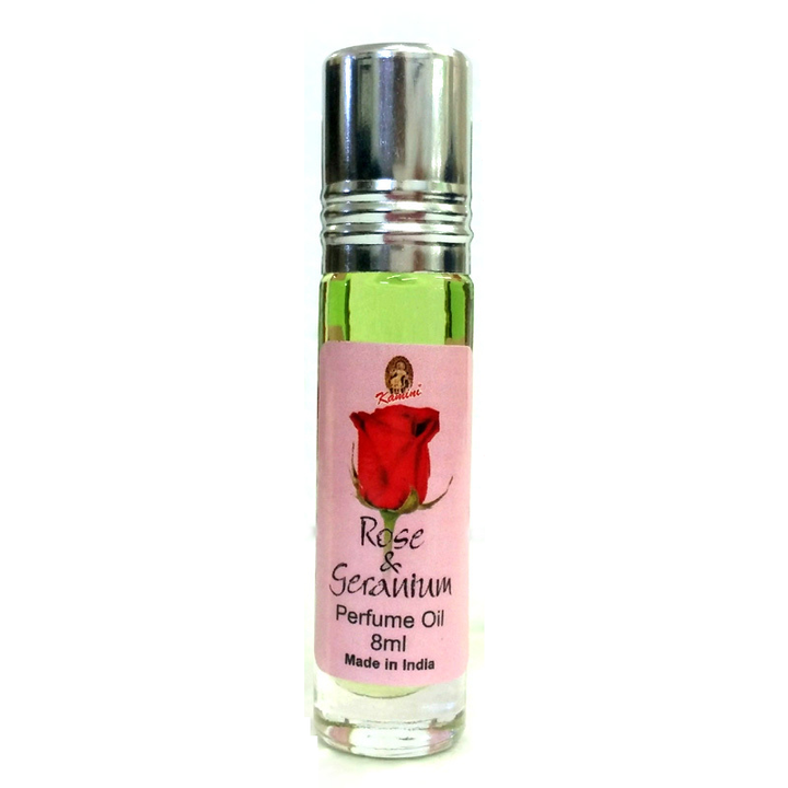 Kamini Perfume Rose Geranium Roll-on 8ml