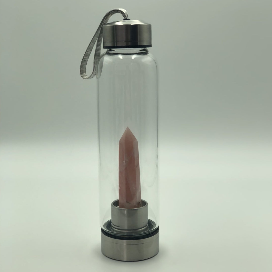 Water Bottle Rose Quartz Generator