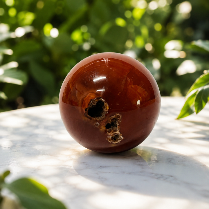 Sphere Carnelian Assorted Sizes