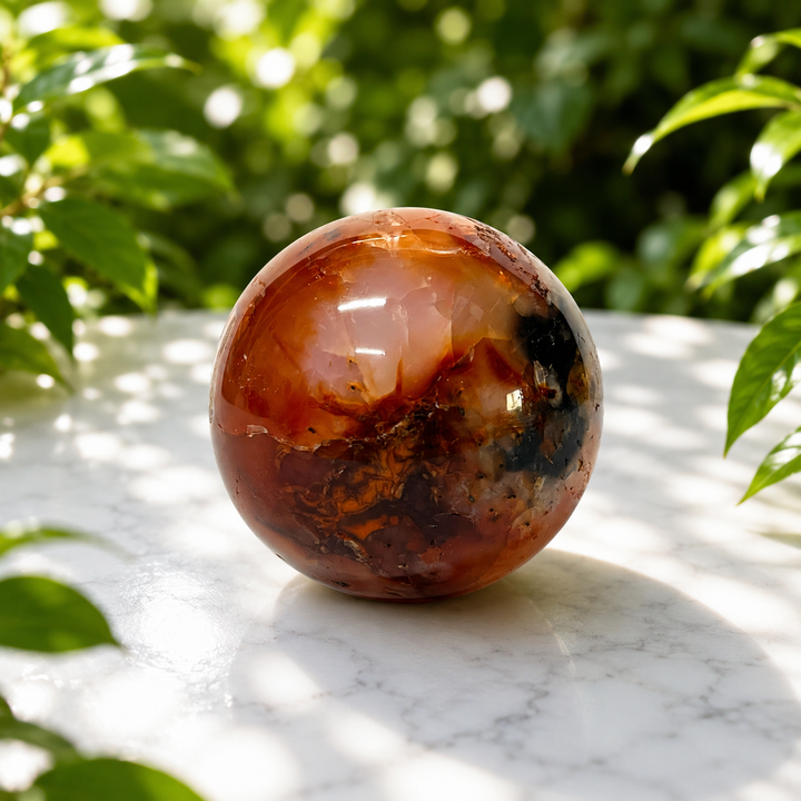 Sphere Carnelian Assorted Sizes