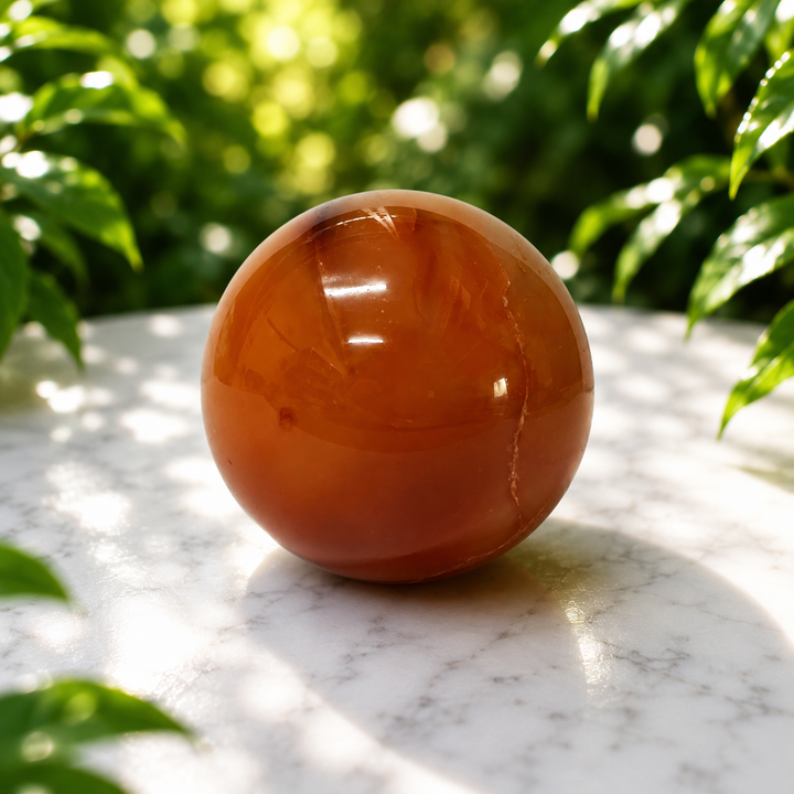 Sphere Carnelian Assorted Sizes