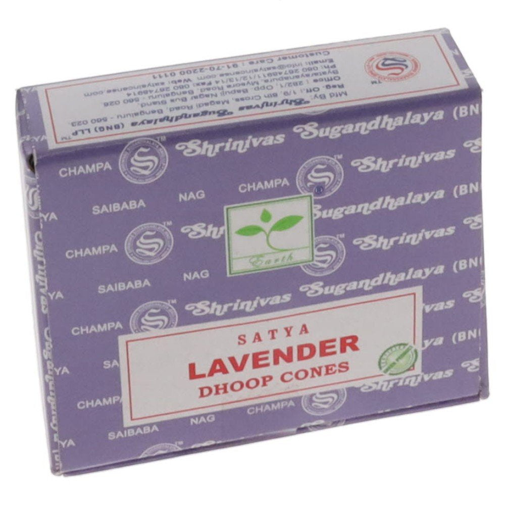 Satya Lavender Dhoop Cones