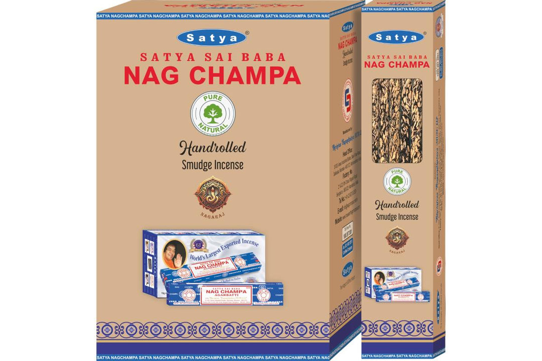 Satya Nag Champa Smudge Incense Thick