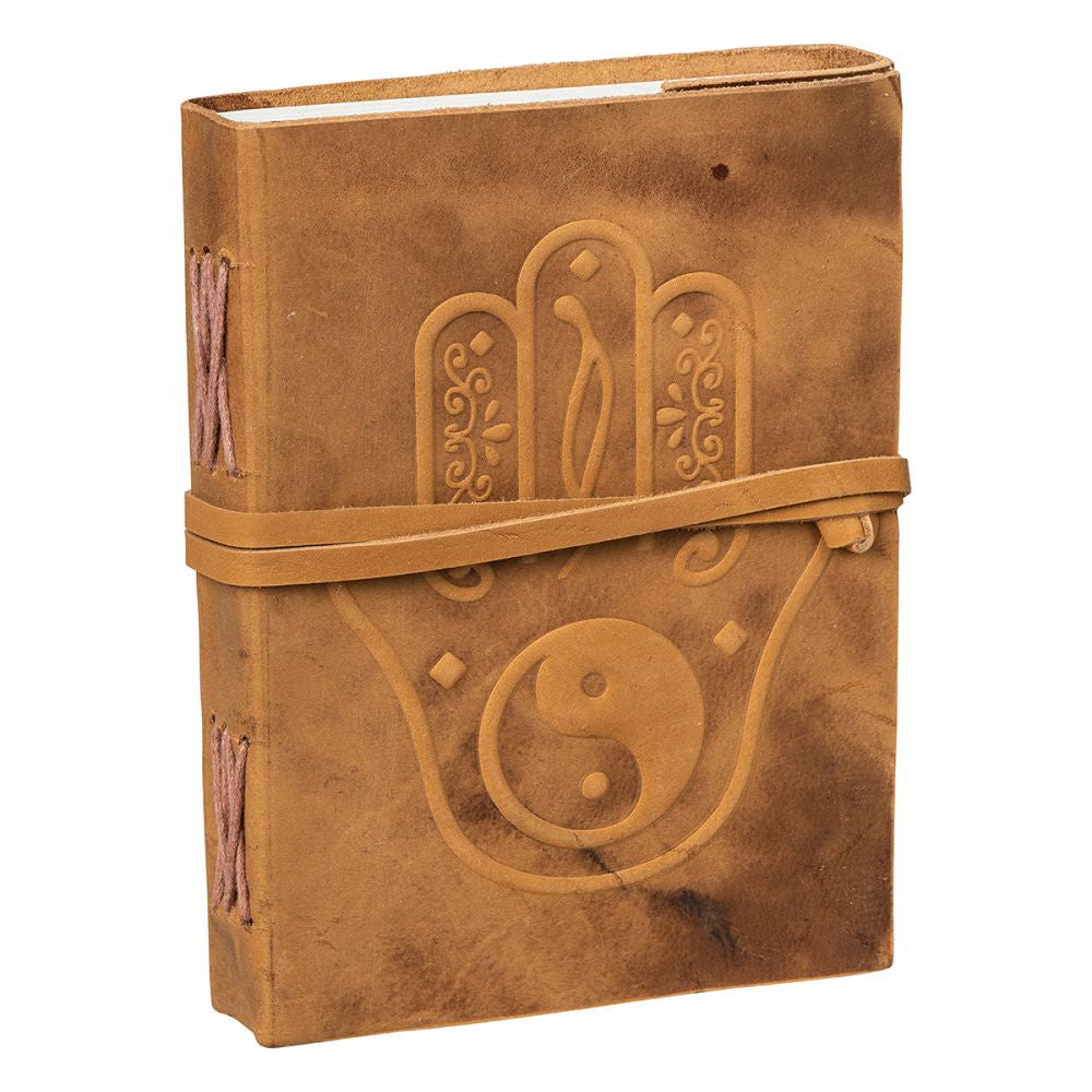 Journal Hamsa Hand Leather 17.7 cm