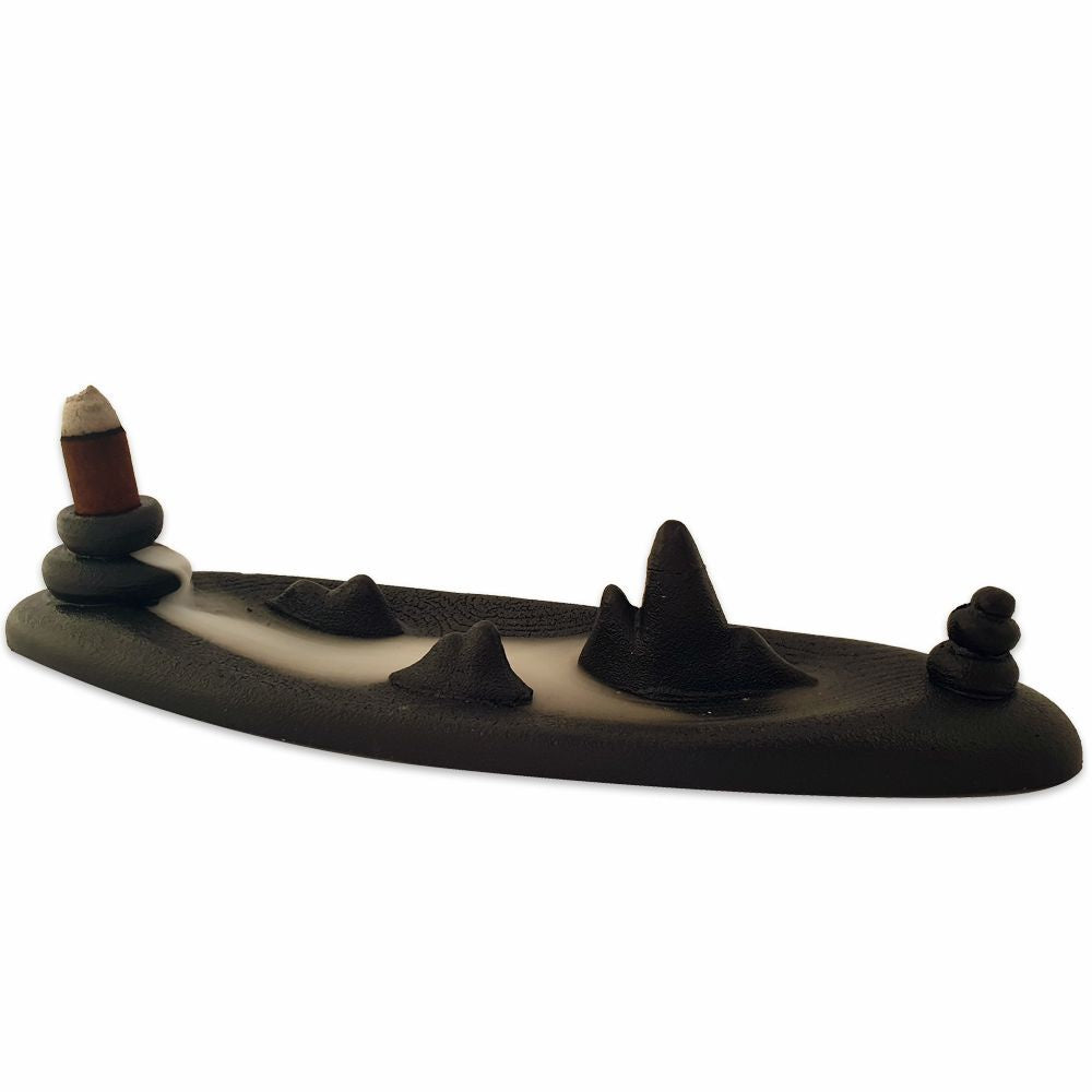 Backflow Burner Rock Garden Ceramic