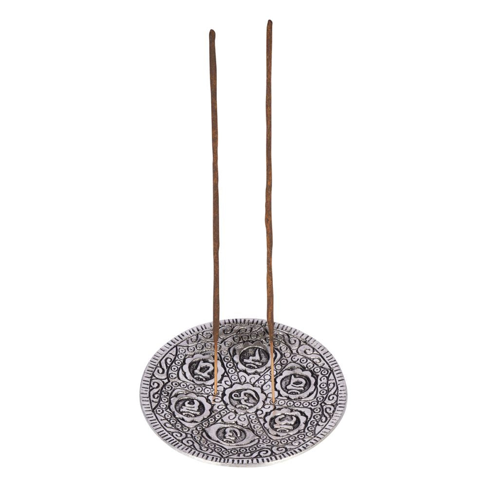 Incense Holder Chakra Symbols 11 cm