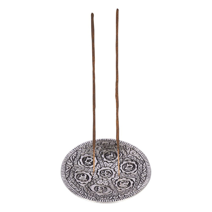 Incense Holder Chakra Symbols 11 cm