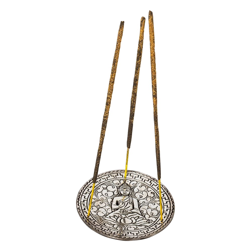 Incense Burner Buddha Blessing Round 10 cm