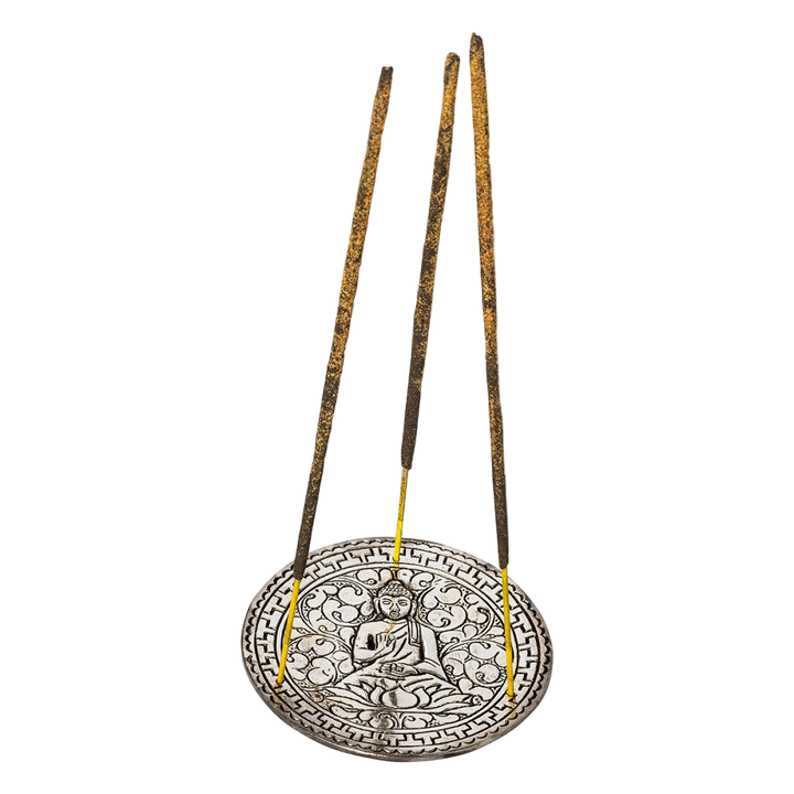 Incense Burner Buddha Blessing Round 10 cm