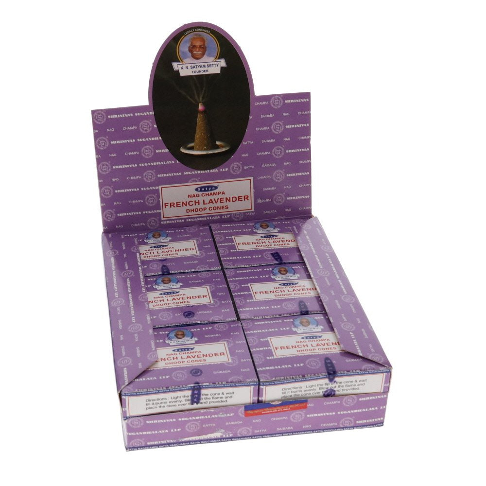 Satya French Lavender Dhoop Cones