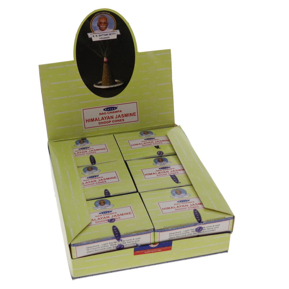 Satya Himalayan Jasmine Dhoop Cones