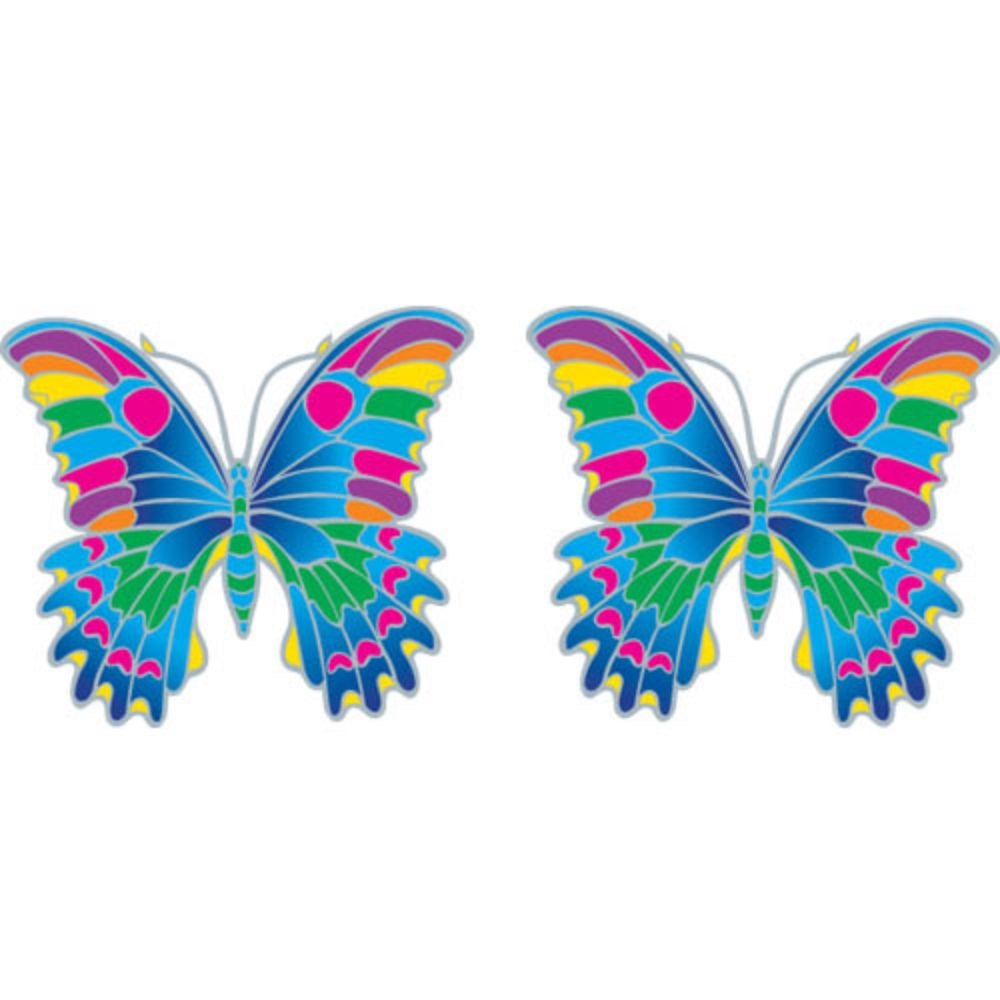 Sticker Sunlight Tropical Butterfly 6 cm