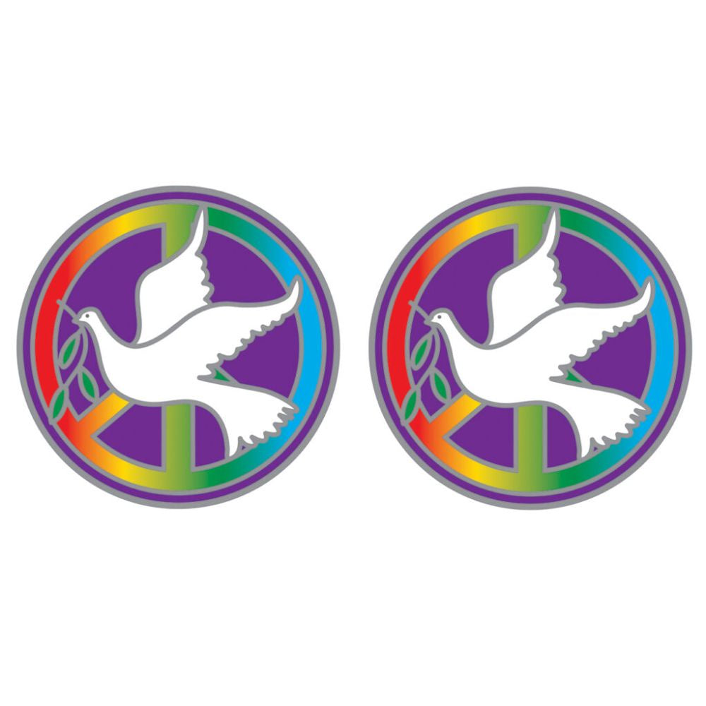 Sticker Sunlight Peace Dove