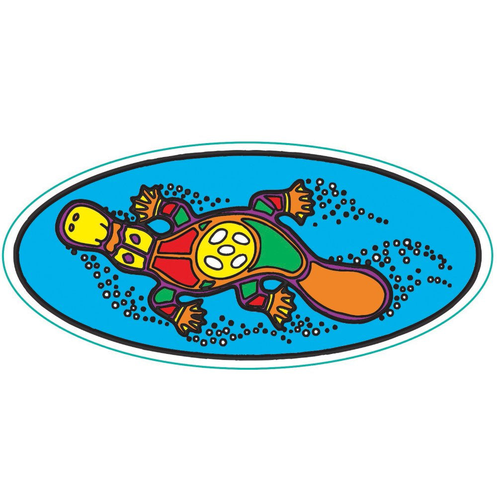 Sticker Sunlight Platypus