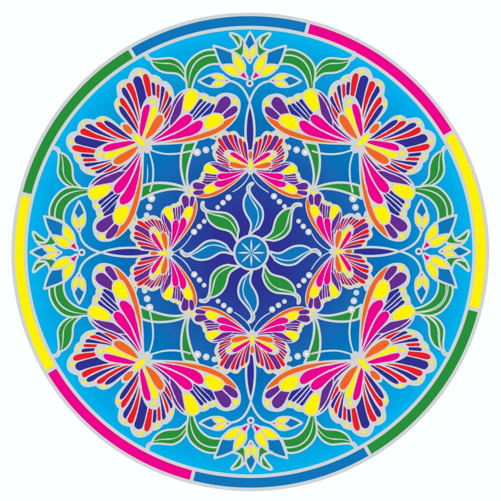Sticker Sunseal Magic Butterfly