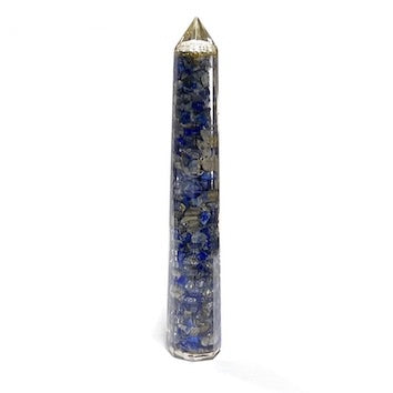 Wand Orgonite Lapis 14 cm