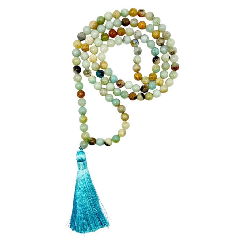 Mala Bead Amazonite 8mm