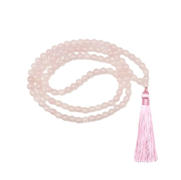 Mala Bead Rose Quartz 8mm Beads