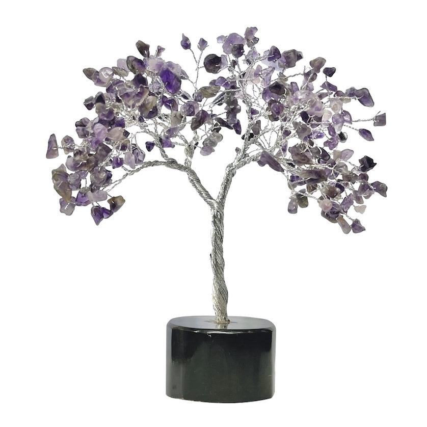 Tree Amethyst Cylinder Base 300 Chip