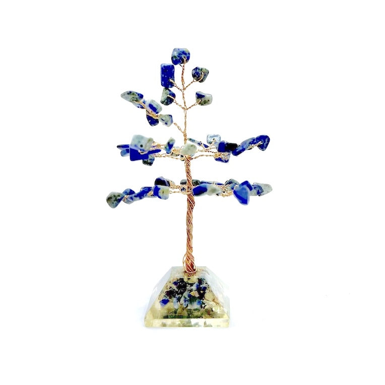 Crystal Tree Lapis Lazuli Orgonite Base 50 Chip